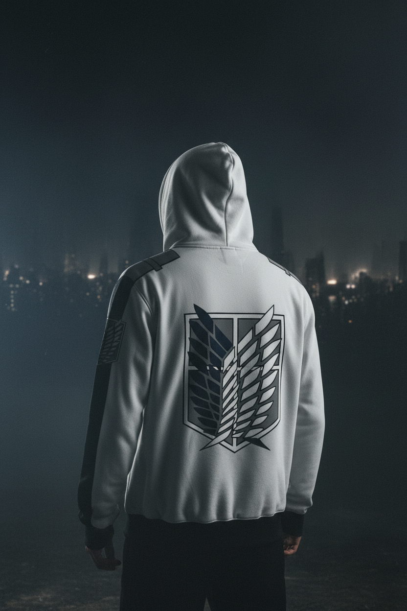 Scout Regiment Hoodie Lifestyle Shot